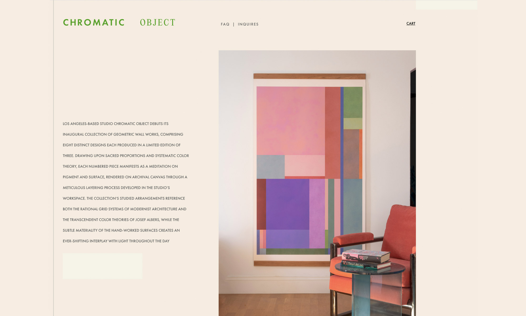 chromatic object home