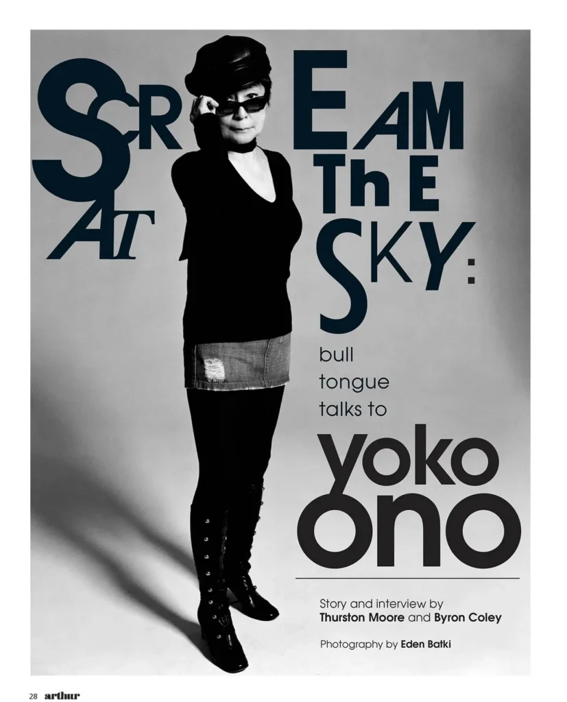 yoko ono arthur mag